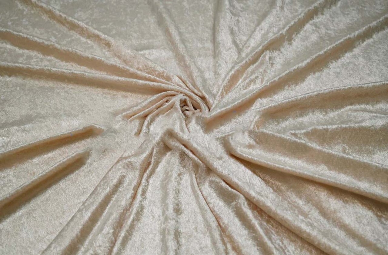 1 Yard Panne Velvet Crush Velour Fabric for Apparel Costumes Cosplay Curtains Home Decor Fabrics